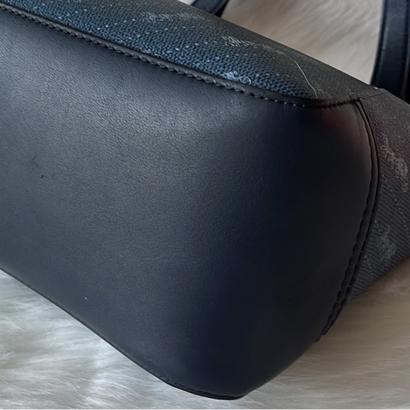 Coach Horse & Carriage Tote27 Denim Print - Picture 6 of 12